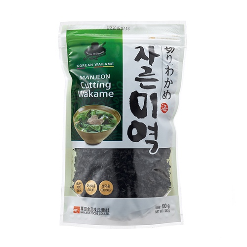 Rong biển nấu canh 100g Manjun cutting Wakame