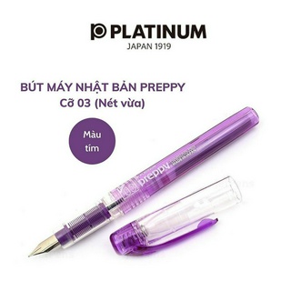 Bút máy Nhật Bản Preppy 03 / Bút luyện chữ đẹp - Màu tím,VPP Minh Trí