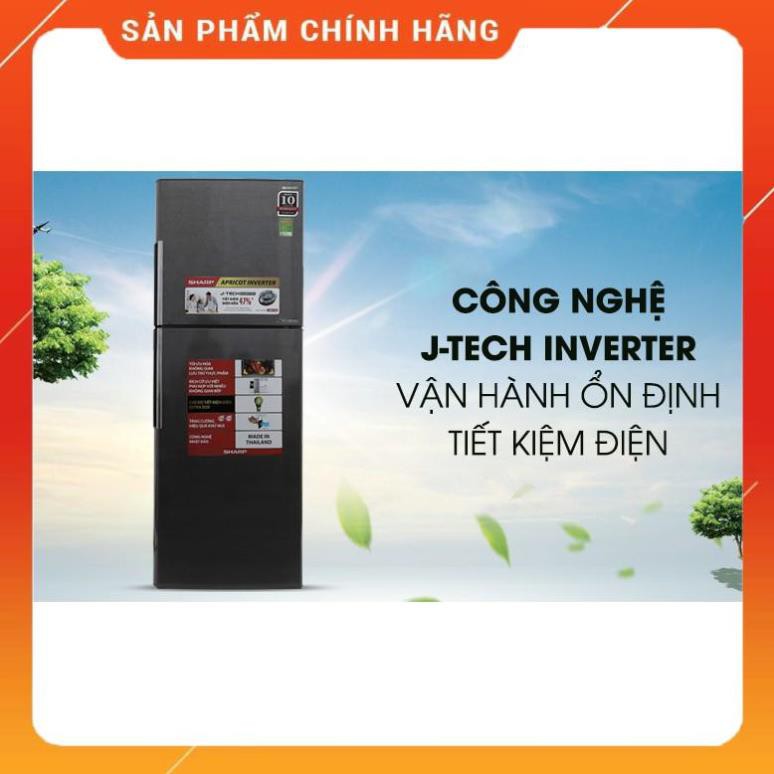 [BMART] SJ-X346E-SL | SJ-X346E-DS | Tủ lạnh Sharp Inverter 342 lít (Hàng chính hãng, bảo hành 12 tháng)