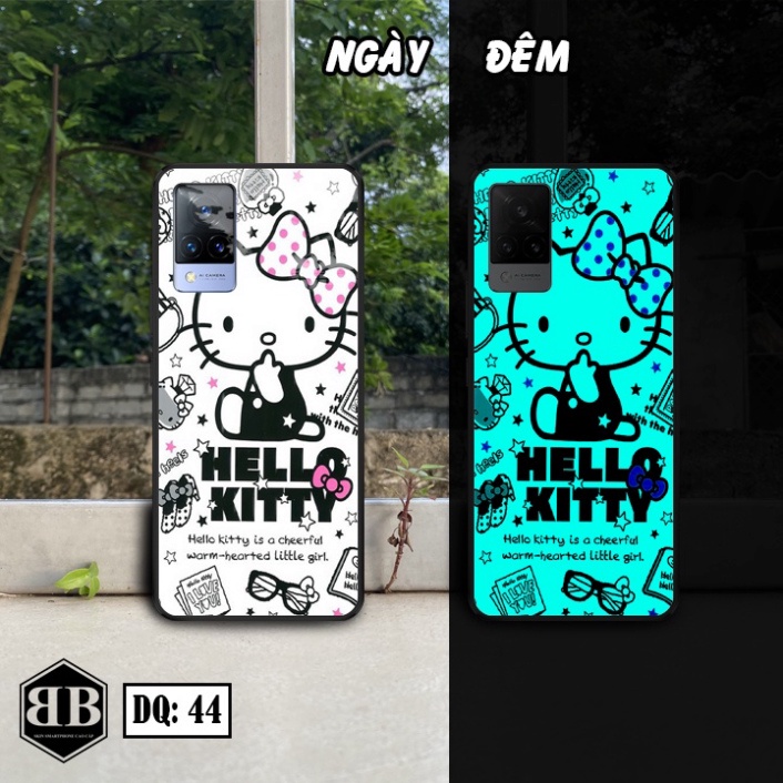 Ốp lưng kính Dạ Quang Vivo V21 5G phát sáng trong đêm bao chất lương,bao giá thành