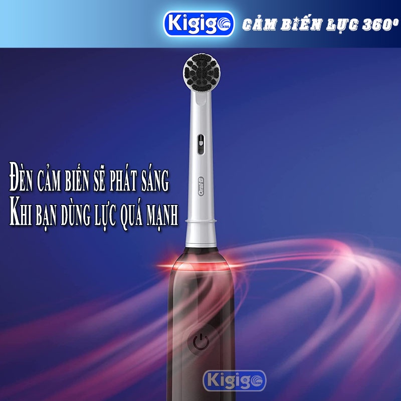 Bàn chải điện Oral B Pro 3 3000 - Bàn chải đánh răng điện Oral B chính hãng Máy đánh răng tự động cho bé và người lớn