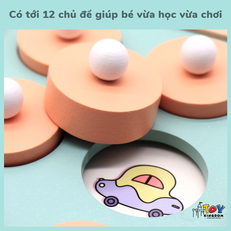 [Mã LIFETOYS1 giảm 30K đơn 99K] Đồ Chơi Thông Minh Rèn Luyện Trí Nhớ Dành Cho Bé >2 tuổi - 12 Chủ Đề Sáng Tạo