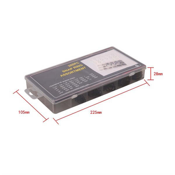 Hộp 300 cái khoá kẹp vòng tròn