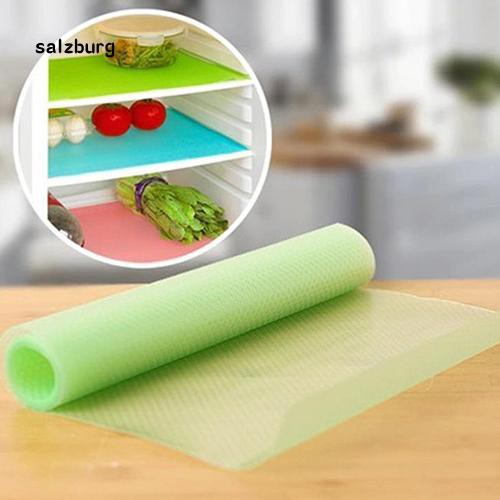 Set 4 miếng lót tủ lạnh chống khuẩn giữ vệ sinh tiện dụng