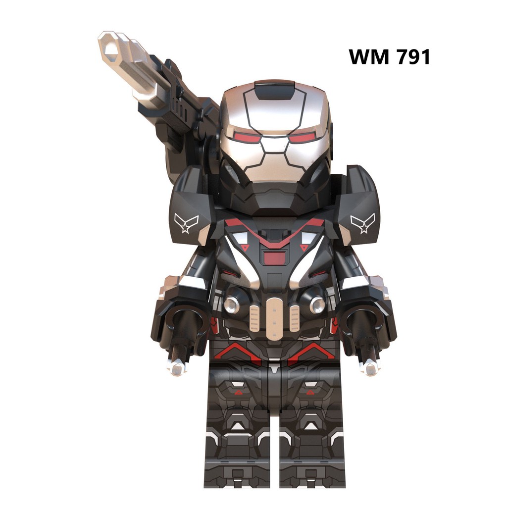 BỘ ĐỒ CHƠI XẾP HÌNH Nhân Vật LEGO Minifigure Marvel, Lego Người Sắt