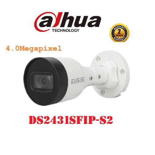 Camera IP 4MP Dahua DS2431SFIP-S2 (hàng chính hãng DSS bảo hành 24 tháng)