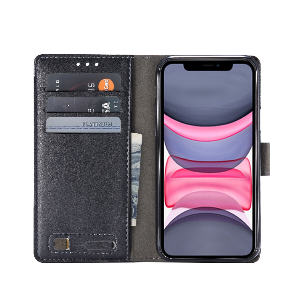 Bao da điện thoại dạng ví bằng vải canvas cho iPhone 6 6S 7 8 Plus X XS Max XR 11 Pro Max | BigBuy360 - bigbuy360.vn