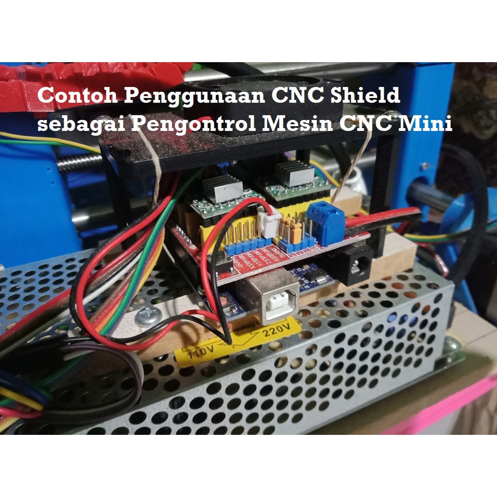 Bộ Điều Khiển Động Cơ Cnc Shield V3 4 Ngăn Chuyên Dụng Cho Arduino Uno Reprap 4 A4988