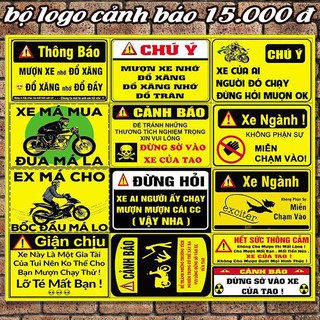 team cảnh báo cho xe