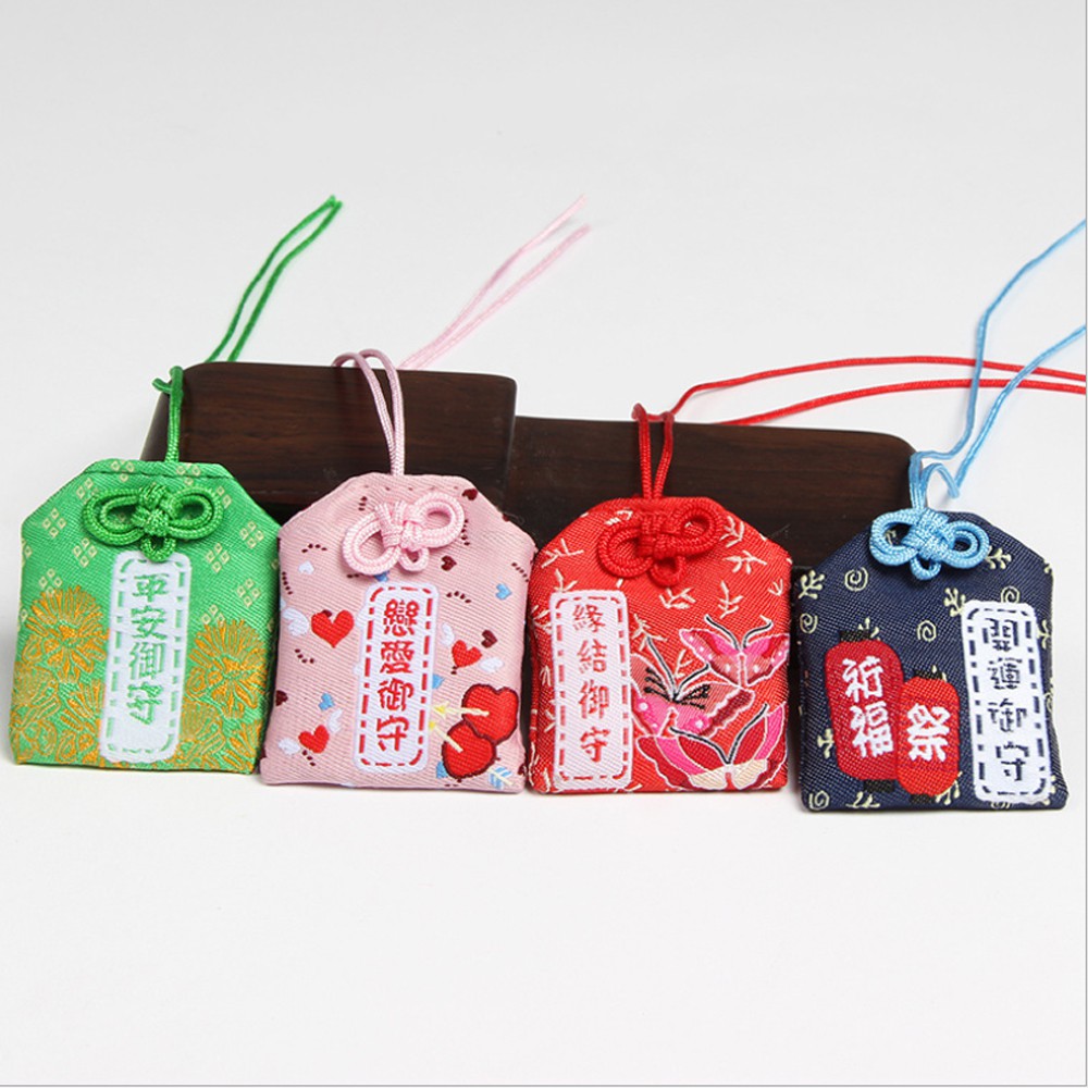 Túi Phước May Mắn Omamori Nhiều Hình Nhiều Ý Nghĩa Khác Nhau, Kèm Quà Tặng Nemo Handmade - OM10M