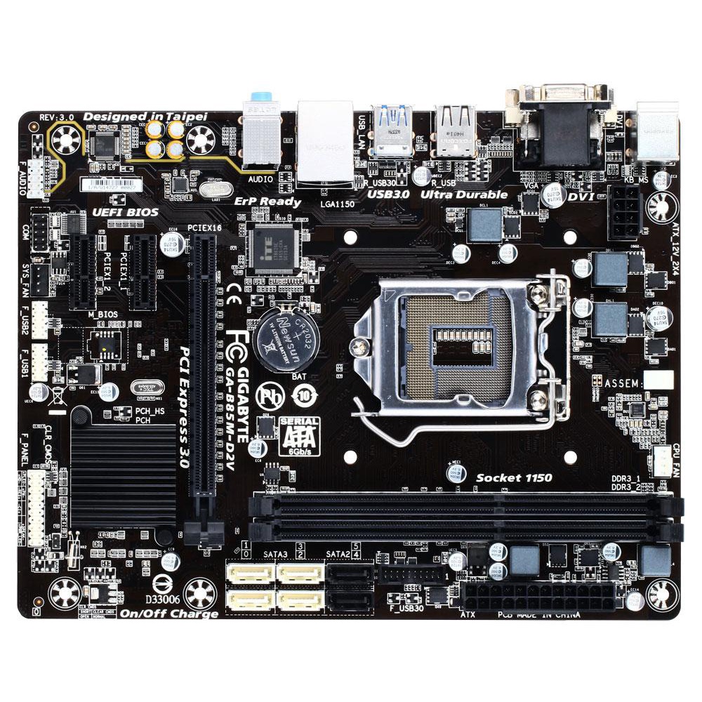 Mới InventoryGigabyte/Gigabyte B85M-D2VDesktop Computer1150 B85Motherboard Bảo Hành 1 Năm | BigBuy360 - bigbuy360.vn