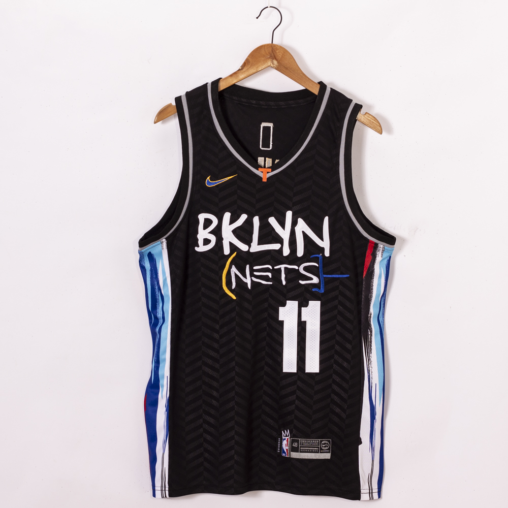 Thêu kyrie irving jersey brooklyn nets #11 Áo Bóng Rổ Thiết Kế Đơn Giản Thời Trang Cá Tính Trẻ Trung