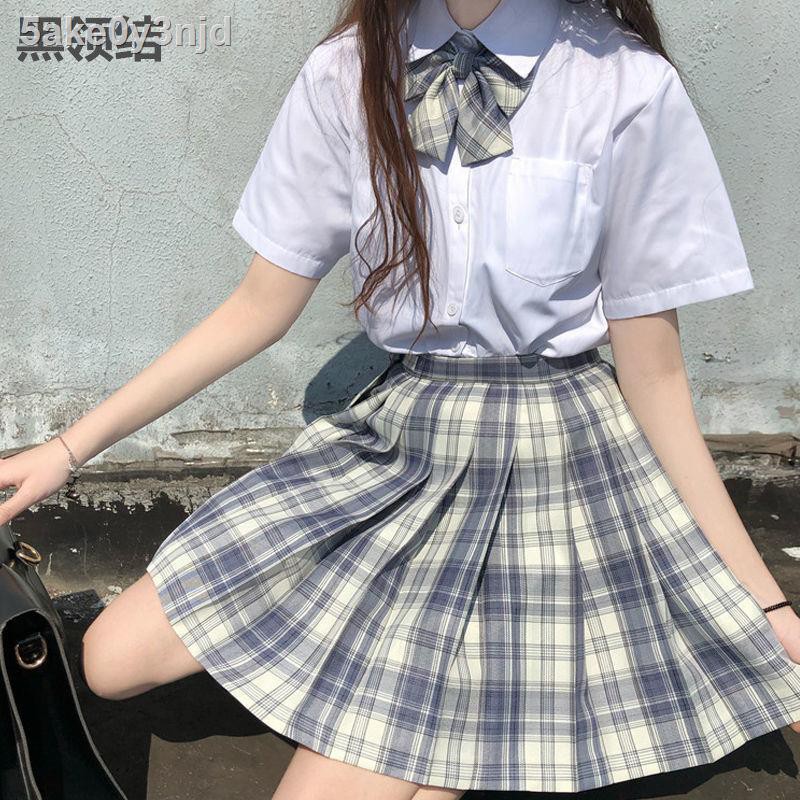 ∏jk đồng phục thắt nơ nữ nhiều màu học sinh Cổ áo hoa phù hợp với phong cách đại Nhật Bản sơ mi viên thủy thủ
