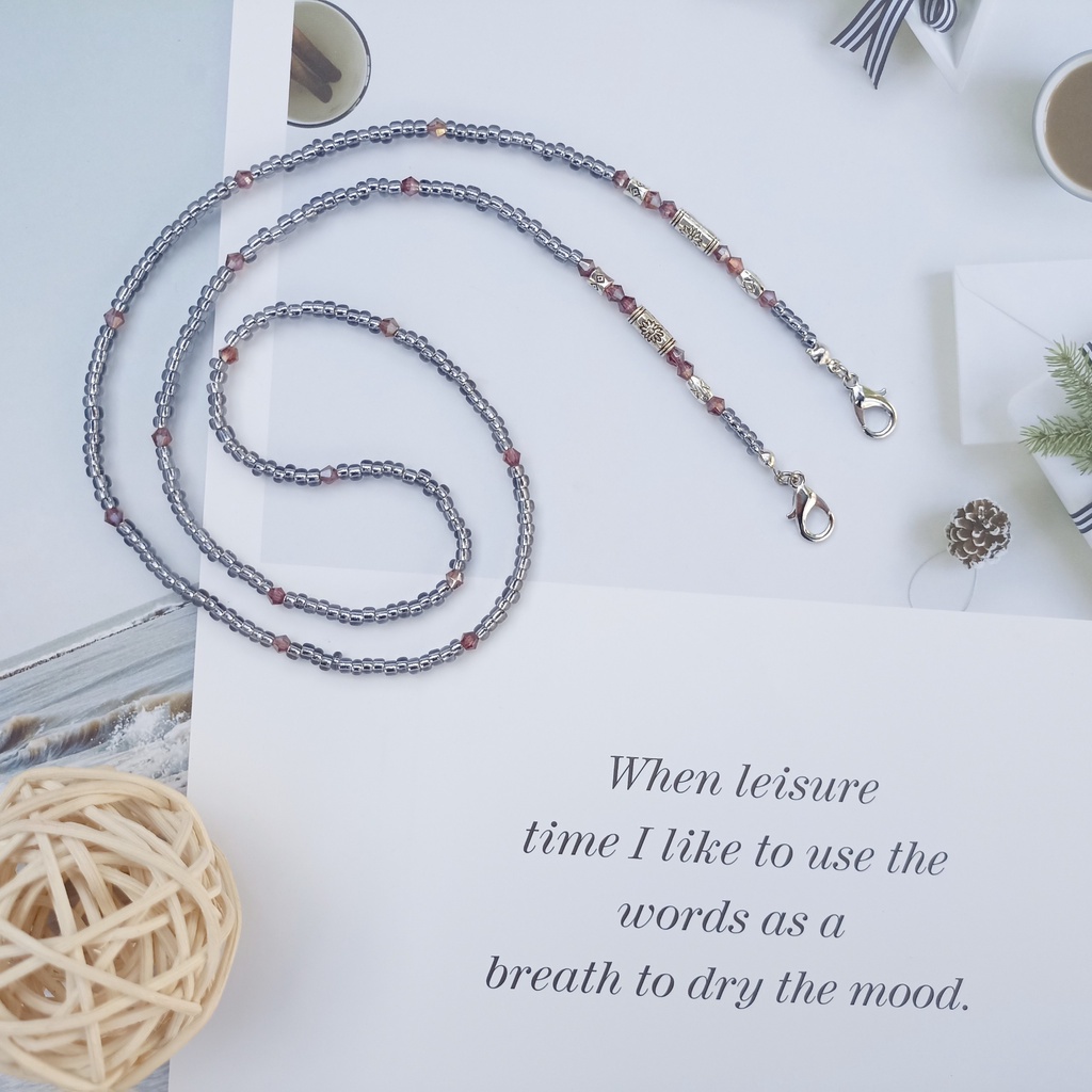 Dây đeo khẩu trang đa năng handmade Tiệm Nhà Pony Grant PN14