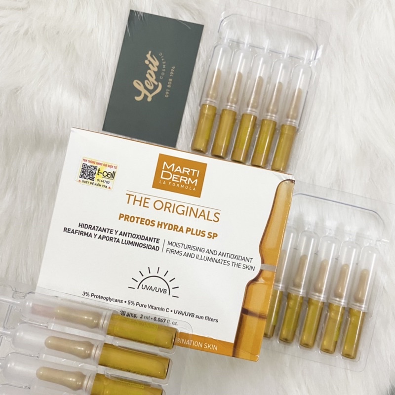 [Hàng Công Ty] Tinh Chất Dưỡng Da Martiderm Dsp , Photo Age, Black Diamond, Night Renew , Liposome ,Hydra