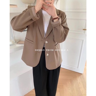 Áo Blazer double túi hến (6047) (Ảnh/Video tự chụp)