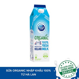 [FREESHIP 99K TOÀN QUỐC Hộp sữa tươi Cô Gái Hà Lan ORGANIC không đường 1L [HSD: 8/4/2019]