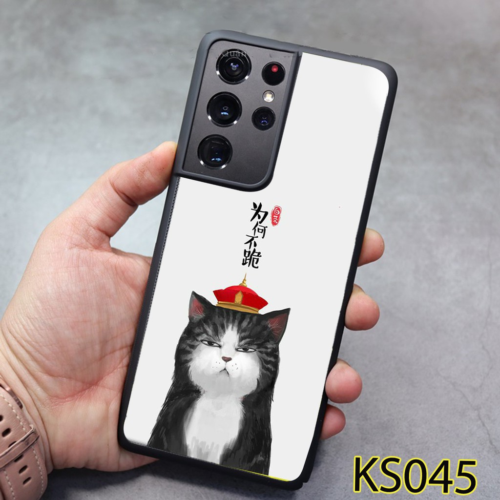 Ốp Samsung S21 - S21 FE -  S21 PLUS - S21 Ultra - Ốp lưng Samsung in hình Mèo Béo siêu đẹp, độc, lạ