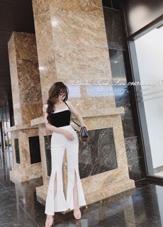 set quần loe xẻ ( kèm ảnh thật )