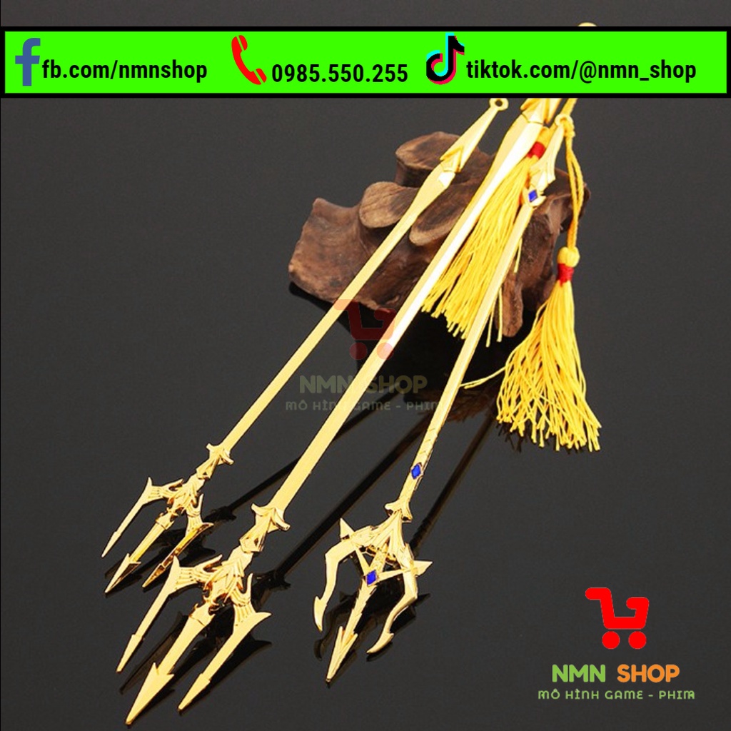 Mô hình phim Đấu La Đại Lục - Hải Thần tam xoa kích 30cm