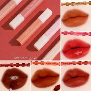 Tinanguyen tra cho khach si son black rouge half n half water velvet chính hãng