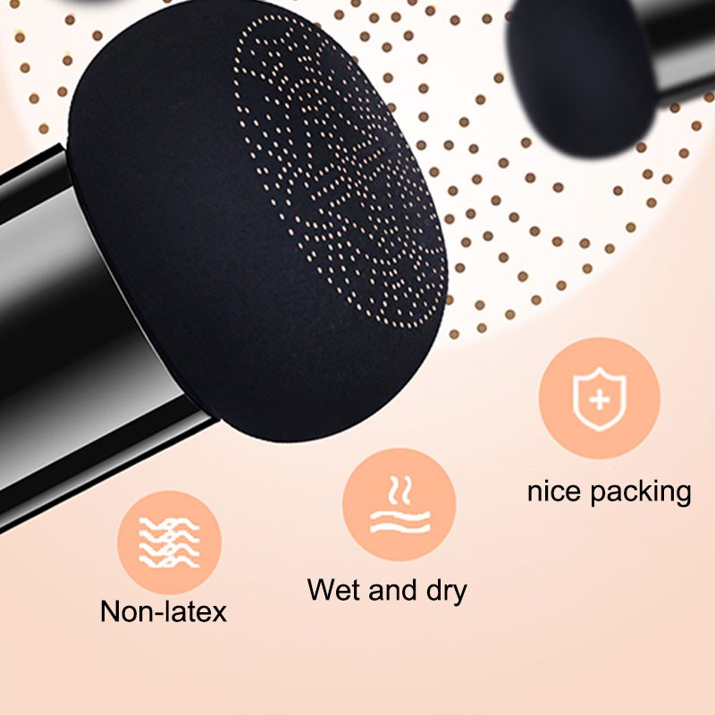 (Hàng Mới Về) 1 Túi Phấn Nước Air Cushion Bb Cream Che Khuyết Điểm Giữ Ẩm Da Kháng Nước Lâu Trôi Kèm Cọ Đầu Nấm | BigBuy360 - bigbuy360.vn