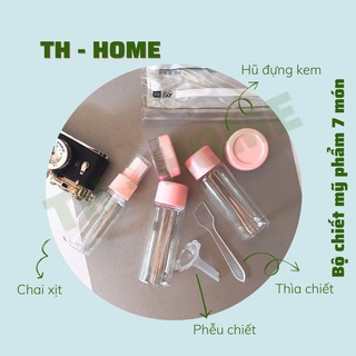Bộ chiết mỹ phẩm du lịch 5 món mini