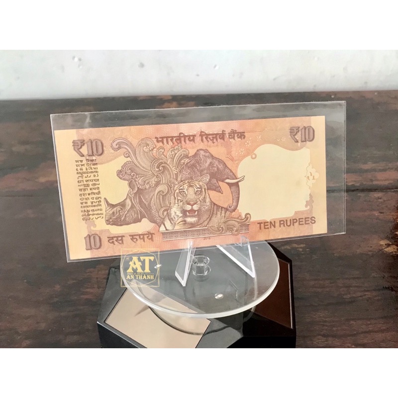 Tờ tien Ấn Độ hình con hổ dùng sưu tầm hoặc quà tặng lì xì tết