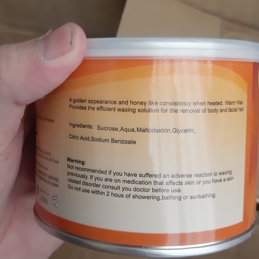 " Hàng chất lượng " Hủ mật ông 500 gram PROFRESSIONAL DEPILATORY dùng để wax lông.