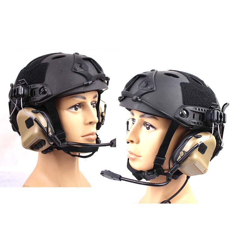 Tai Nghe Khử Ồn Cho Mũ Bảo Hiểm Quân Đội
