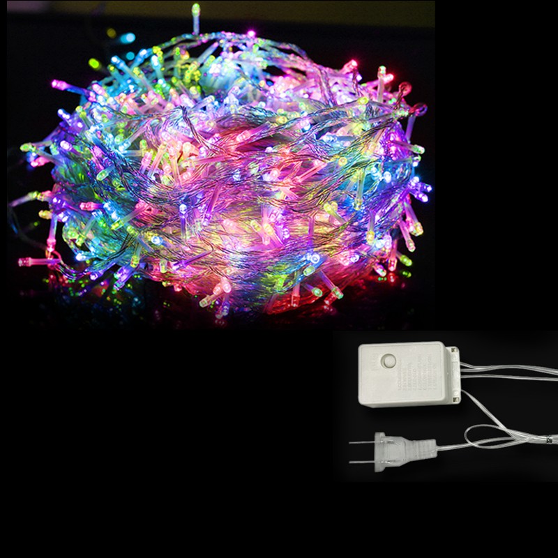 [Dùng phích cắm] Dây đèn Led Đủ Màu sắc trang trí siêu sáng và lung linh