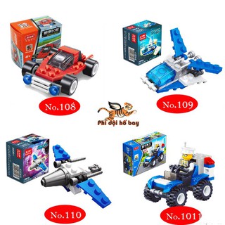 Đồ Chơi Lắp Ghép LEGO Xe Tăng Và Máy Bay