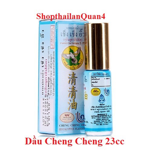 HCM - Dầu Nóng Cheng Cheng 23cc Thái Lan