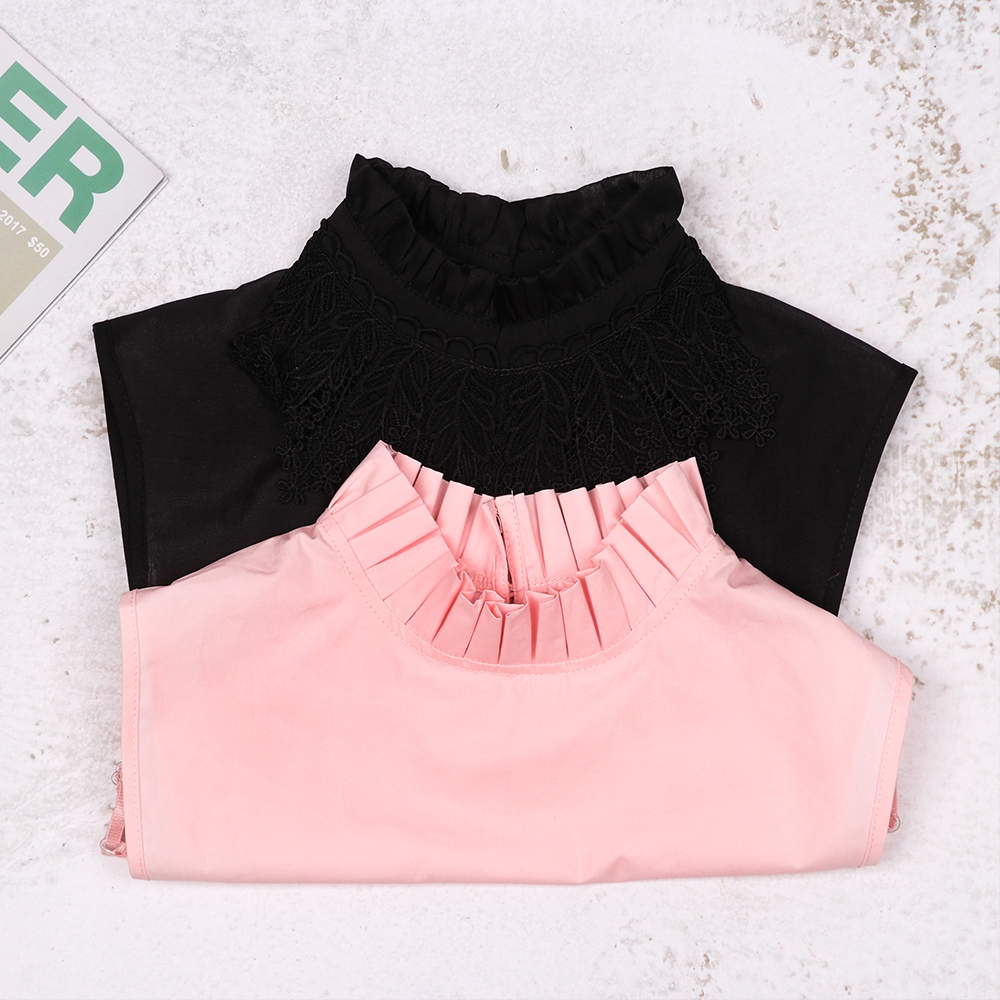 Cổ Áo Sơ Mi Giả Ren Thanh Lịch