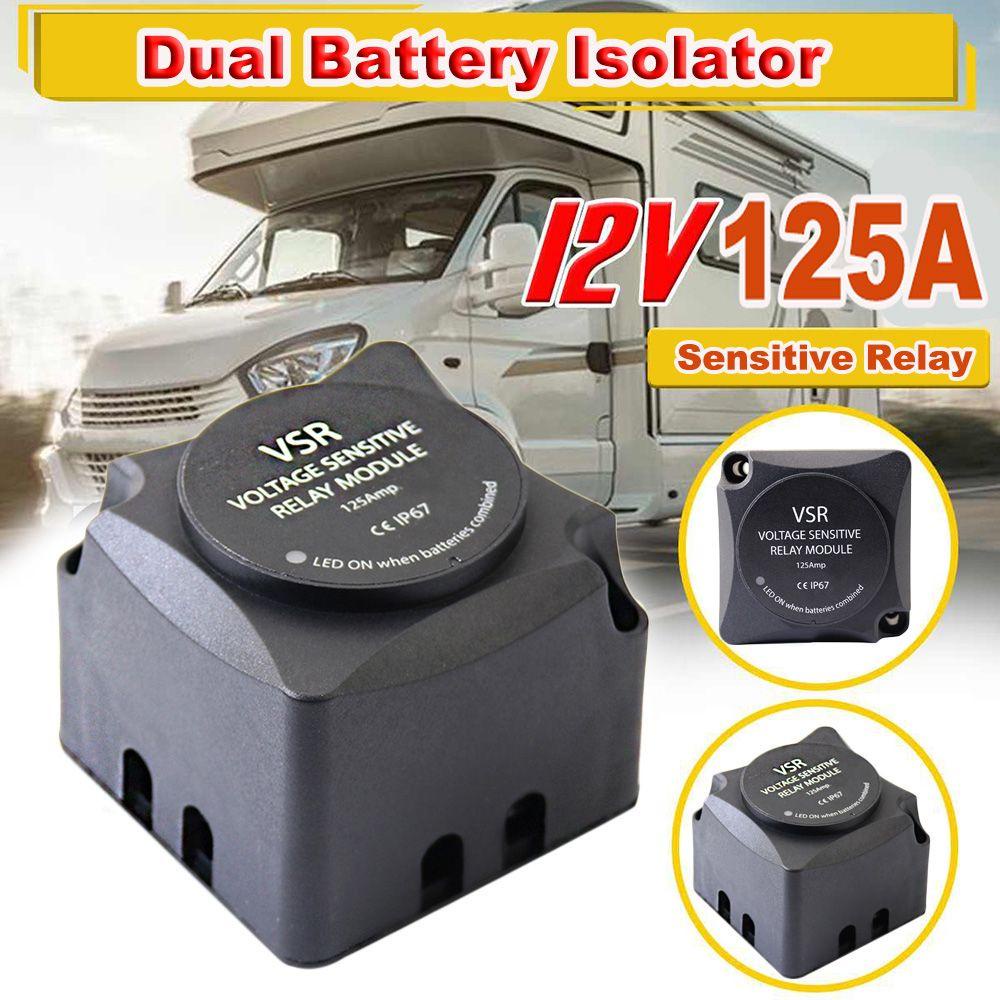 Rơ Le Sạc Pin Kép Cách Ly Thông Minh Cho Xe Hơi RV