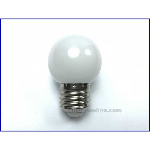 [Combo] 4 bóng led trái chanh 1W nhiều màu - Điện Việt