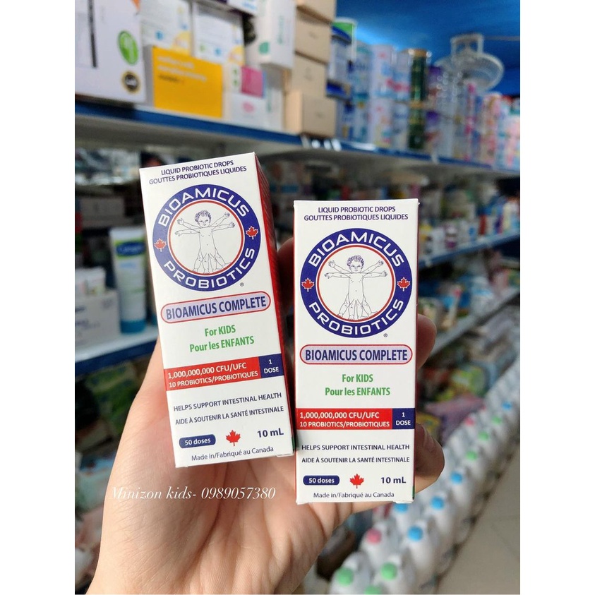 Men vi sinh 10 chủng BioAmicus Complete lọ 10ml