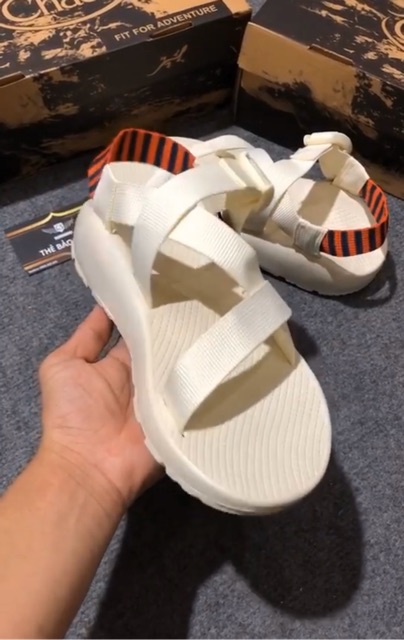 Dép sandal chaco trắng đế thơm mã D167
