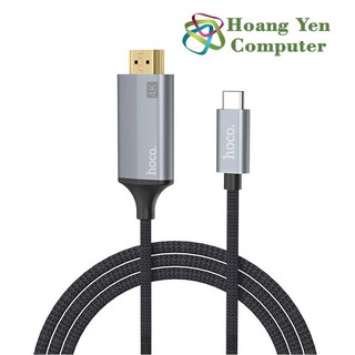Cáp Type C to HDMI Hoco UA13, Hổ Trợ Video 4K - BH 12 Tháng Chính Hãng - Hoàng Yến Computer
