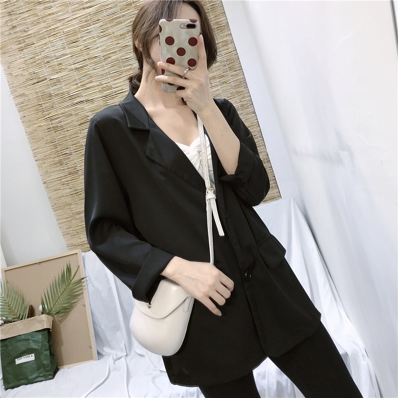 Áo khoác Blazers trơn Ulzzang (hàng ord-có ảnh thật) | BigBuy360 - bigbuy360.vn