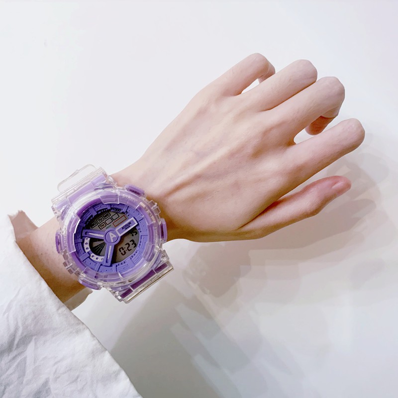 (Giá sỉ) Đồng hồ nam, nữ thể thao Aosun A109 dây Silicon trong suốt cá tính máy điện tử đa chức năng bảo hành 6 tháng | BigBuy360 - bigbuy360.vn