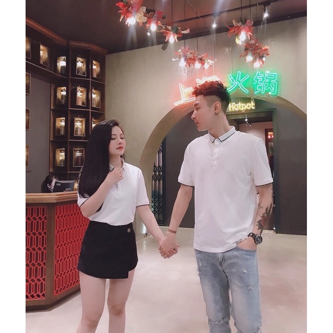 (có bán lẻ đôi) áo thun polo đôi nhìu màu | BigBuy360 - bigbuy360.vn