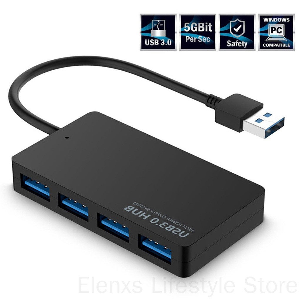 Bộ Chia 4 Cổng Usb Type-C Sang Usb3.0 Cho Laptop