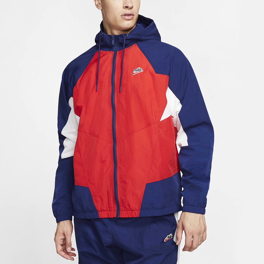 ÁO KHOÁC NIKE HERITAGE WINDRUNNER  - ĐỎ