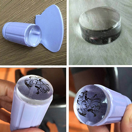 Bộ Dụng Cụ In Hình Móng Tay Nghệ Thuật Trong Suốt