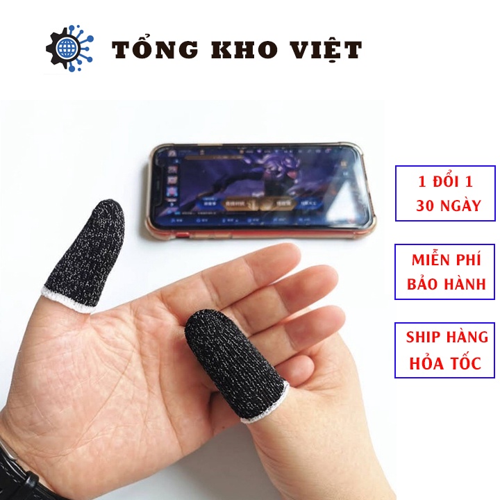 Găng tay chơi game cảm ứng - Bộ bao tay chơi game siêu nhạy, thoáng khí, chống mồ hôi, chống trượt - Nolan Store