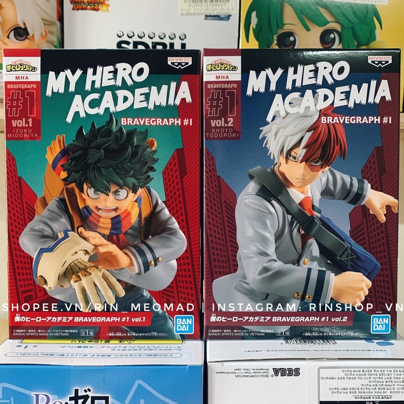 [BANPRESTO] Mô hình Chính Hãng My Hero Academia - Deku Figure fullbox