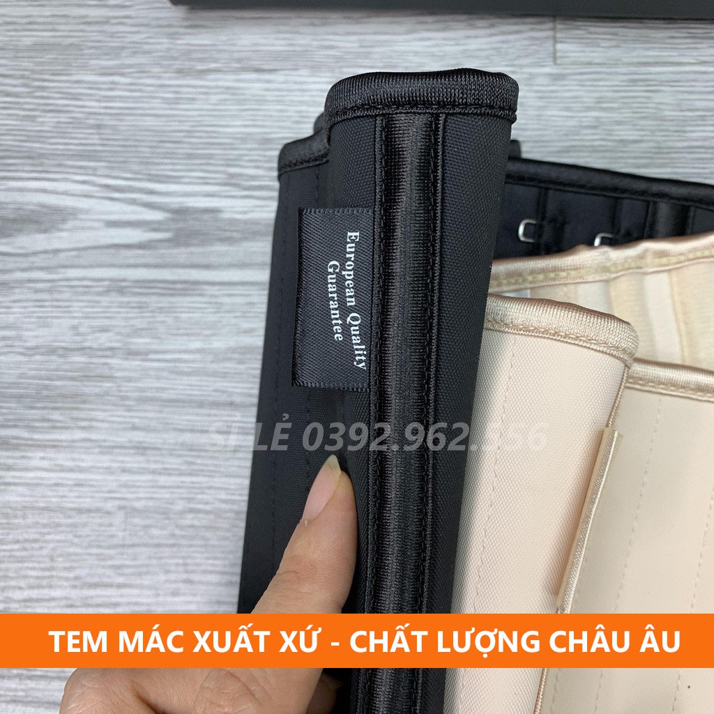 [ TẶNG ÁO LINER ] Đai nịt bụng chuẩn Hy Lạp Latex cao cấp - Gen nịt bụng cao su thông hơi nhập khẩu
