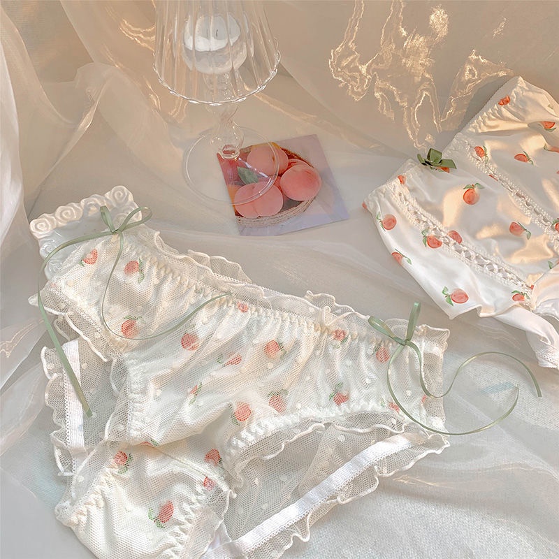 Quần Lót Nữ Phối Ren Lưới Thoáng Khí