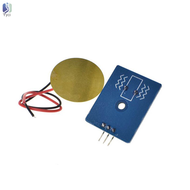 Set 1 / 2 / 5 Cảm Biến Rung Analog Piezo Cho Arduino Uno Rev3